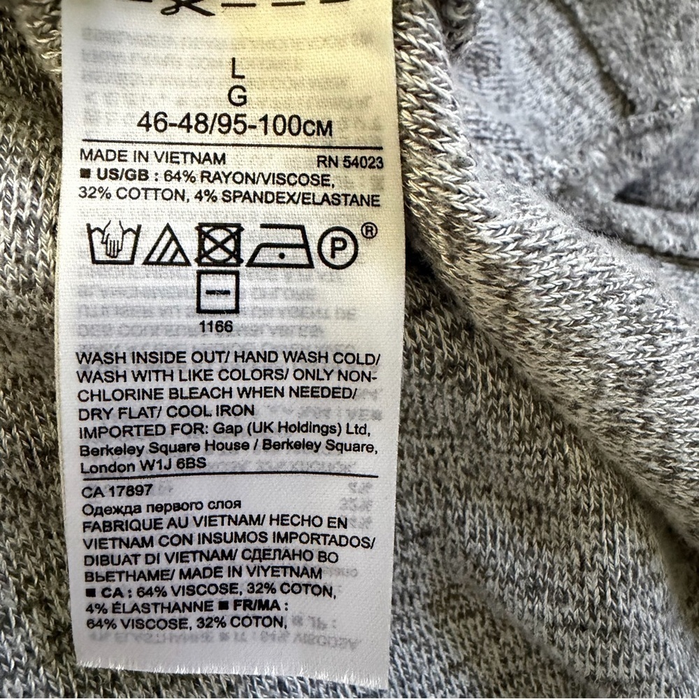 Banana Republic Soft Brushed Funnel Neck Size Large - Picture 5 of 5
